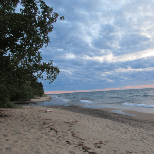 Another view of the beach.