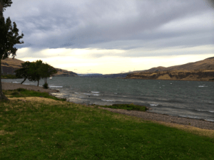 An unusual rainy day.