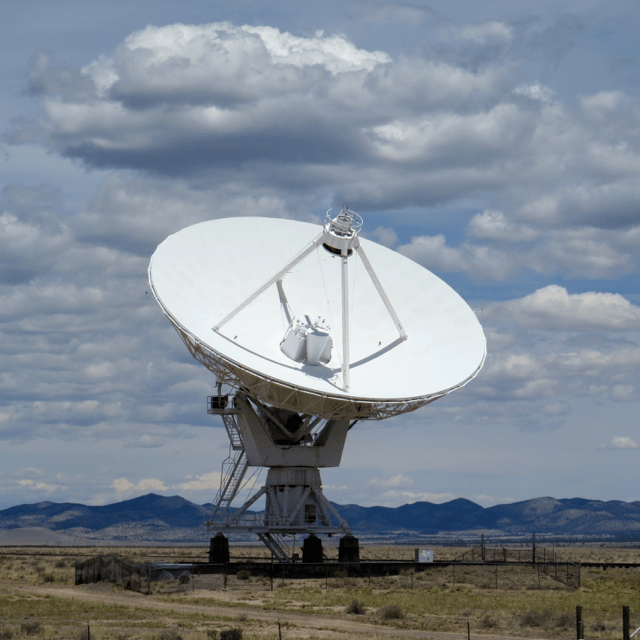 Just one of the radio dishes.