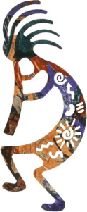 The popular Kokopelli
